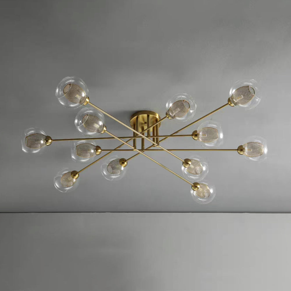 Inverrose Glass Chandelier-Moonnatur