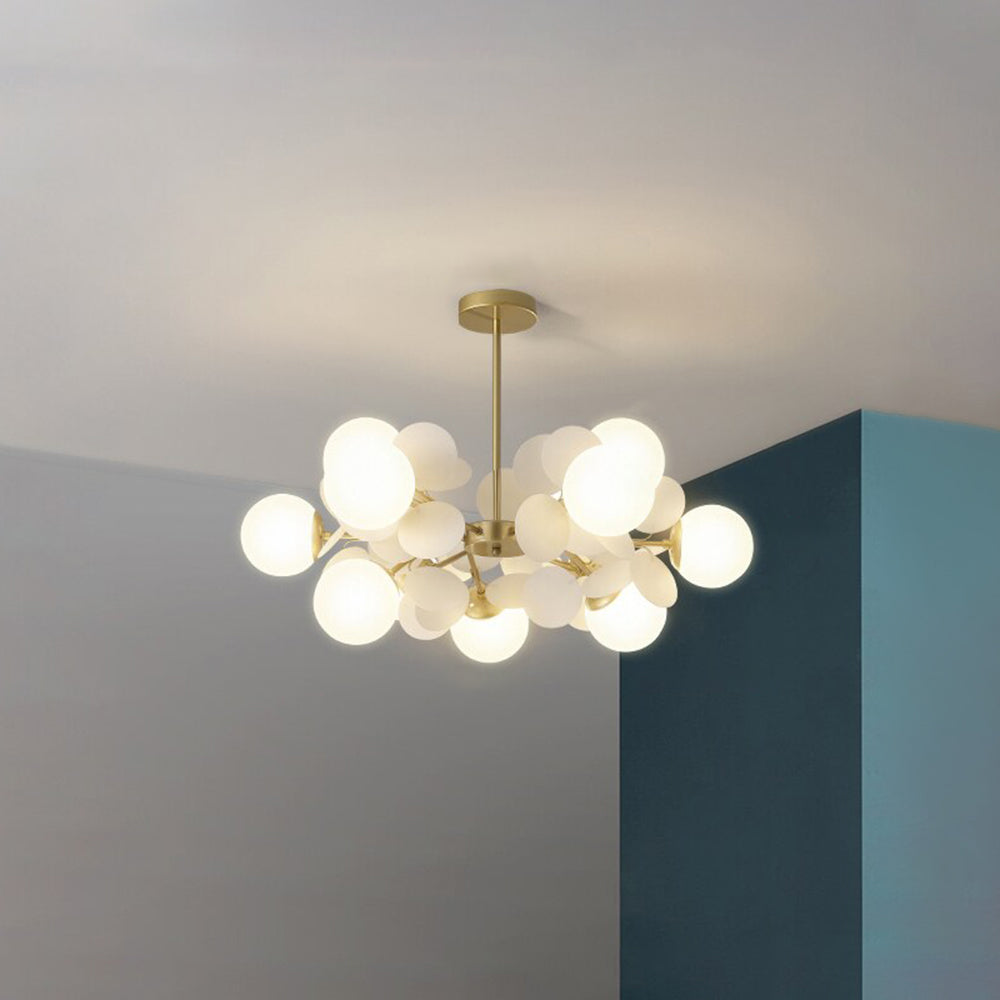 Faldenley Glass Chandelier-Moonnatur