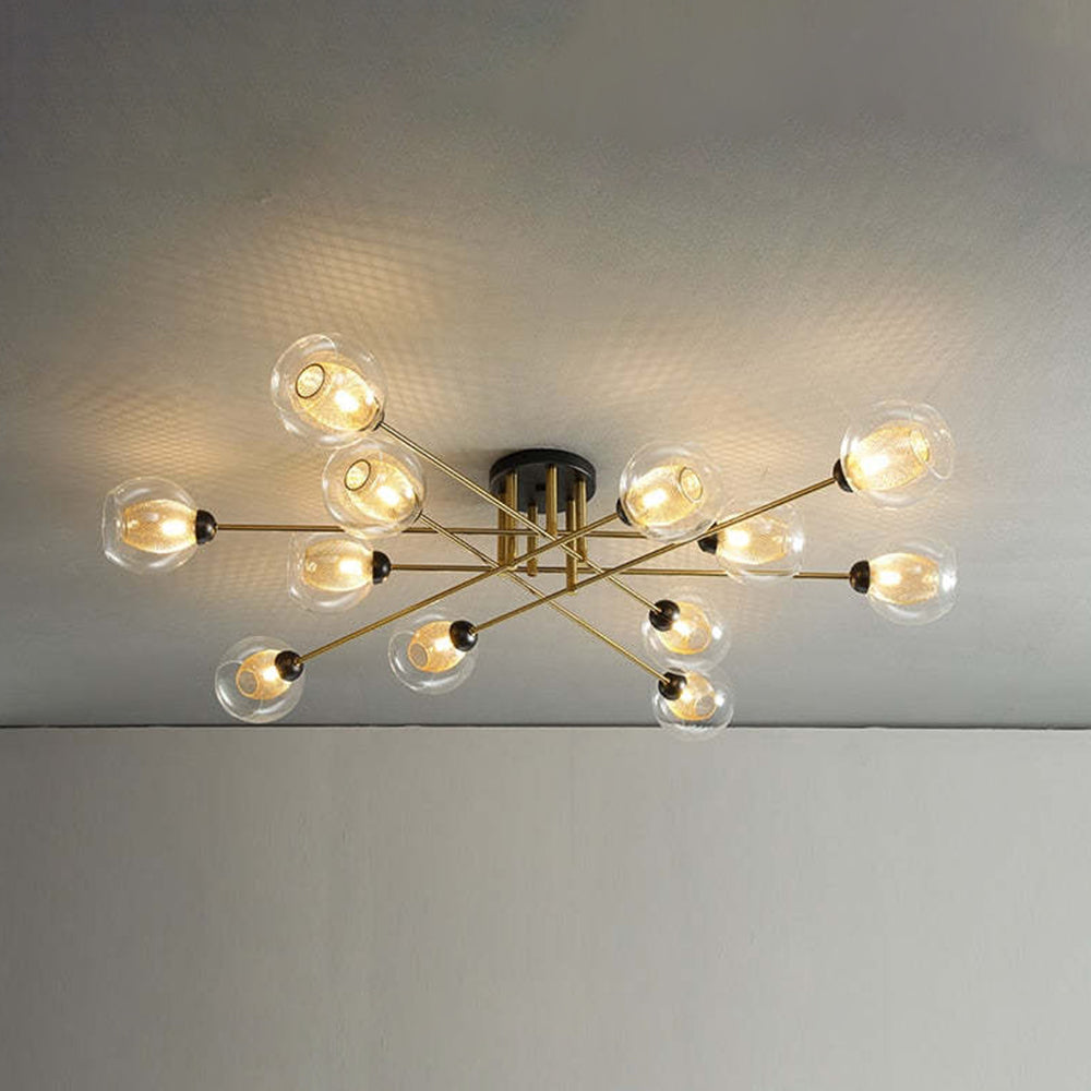 Inverrose Glass Chandelier-Moonnatur