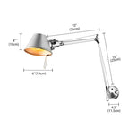 Kilvenis Metal Wall Light-Moonnatur
