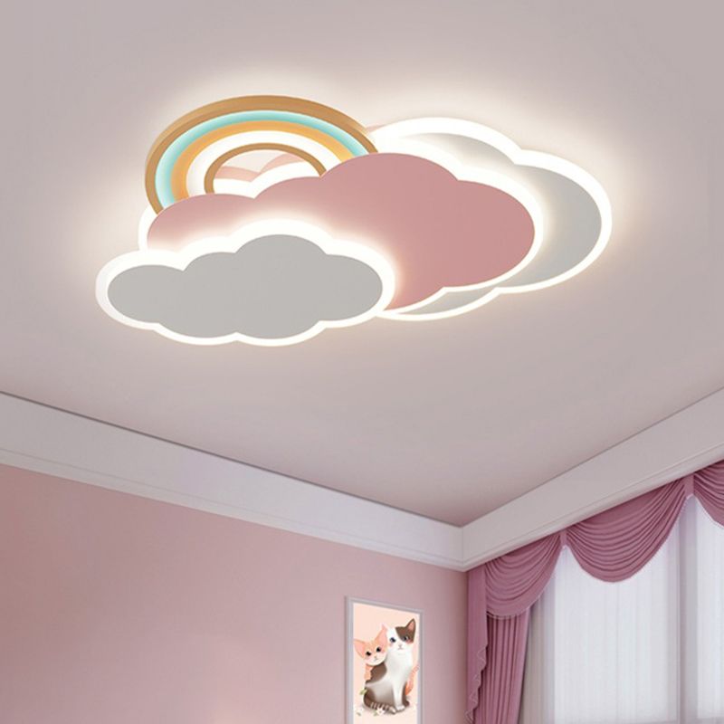 Nethenenis Acrylic Ceiling Light-Moonnatur