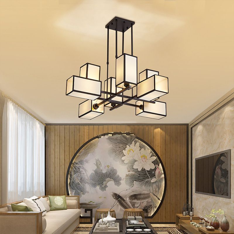 Enverhaven Fabric Chandelier-Moonnatur