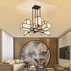 Enverhaven Fabric Chandelier-Moonnatur
