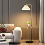 Corenenis Fabric Floor Lamp-Moonnatur