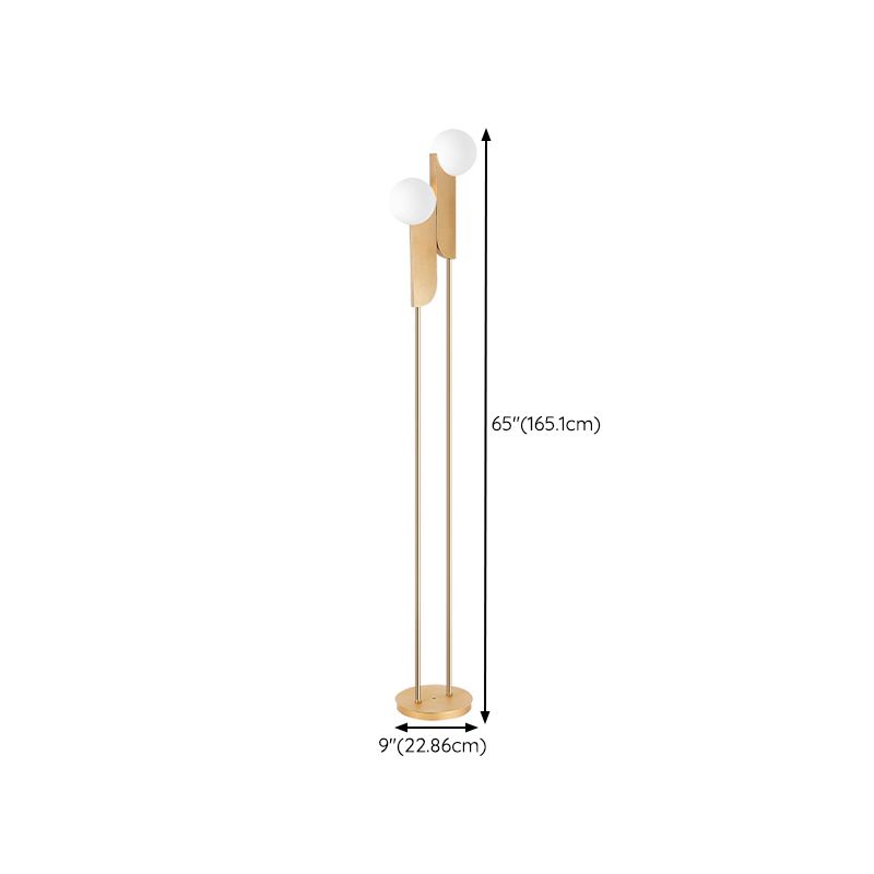 Tildencove Glass Floor Lamp-Moonnatur