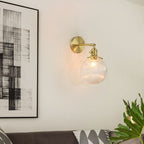 Aberenna Glass Wall Light-Moonnatur