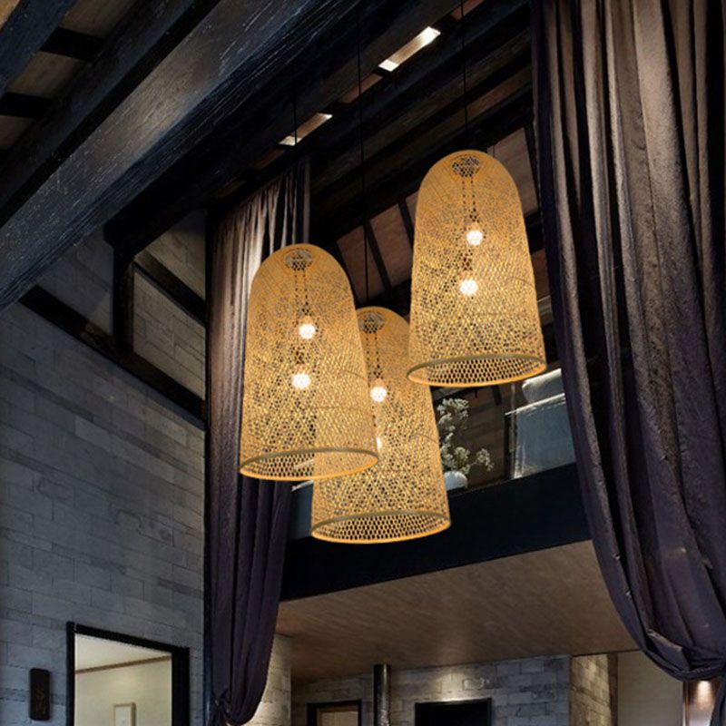 Selvenden Bamboo Pendant Light-Moonnatur