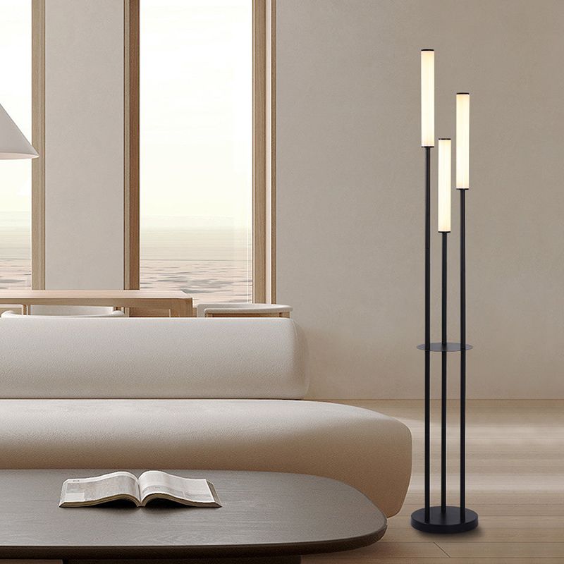 Nardenara Acrylic Floor Lamp-Moonnatur