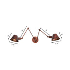 Lindelwynne Metal Wall Light-Moonnatur