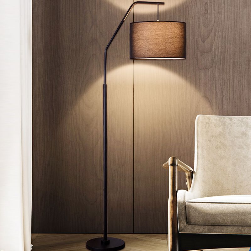 Norreleris Fabric Floor Lamp-Moonnatur