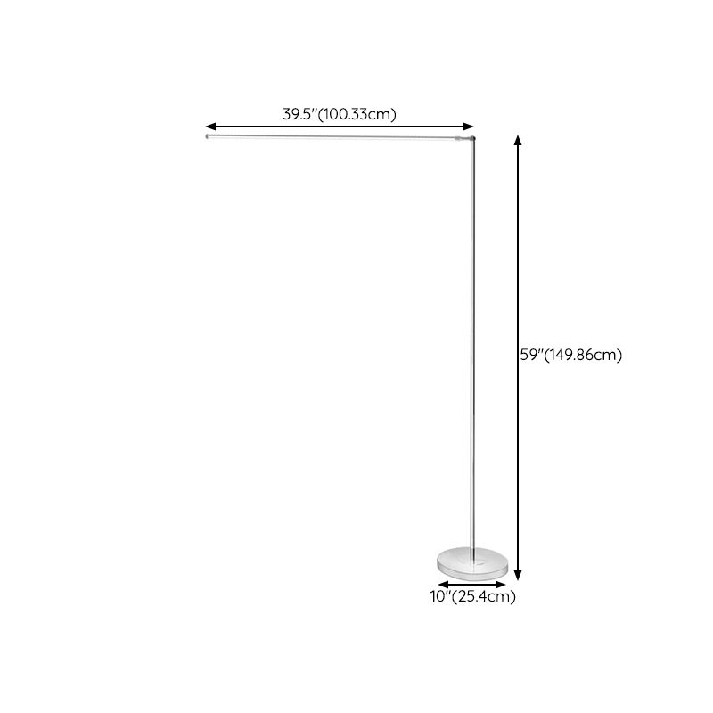 Renvermoss Acrylic Floor Lamp-Moonnatur