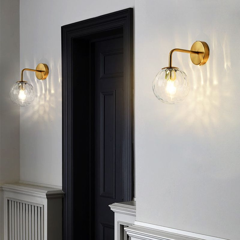 Gildenfern Glass Wall Light-Moonnatur