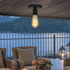 Finverbrook Metal Ceiling Light-Moonnatur
