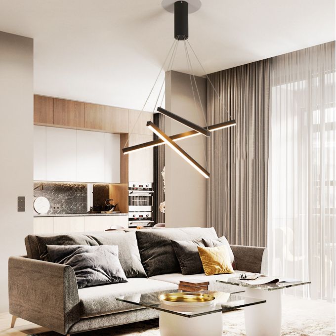 Tarnelden Metal Pendant Light-Moonnatur