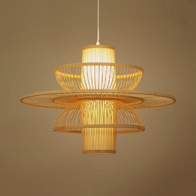 Edrenvale Rattan Pendant Light-Moonnatur