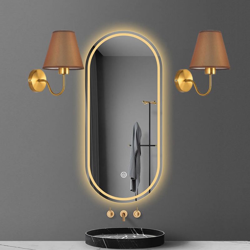 Ferrowfern Fabric Wall Light-Moonnatur