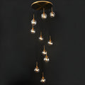 Pardenara Glass Chandelier-Moonnatur