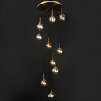 Pardenara Glass Chandelier-Moonnatur