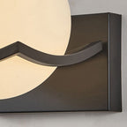 Garnelfield Glass Wall Light-Moonnatur