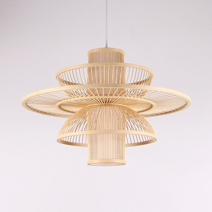Edrenvale Rattan Pendant Light-Moonnatur