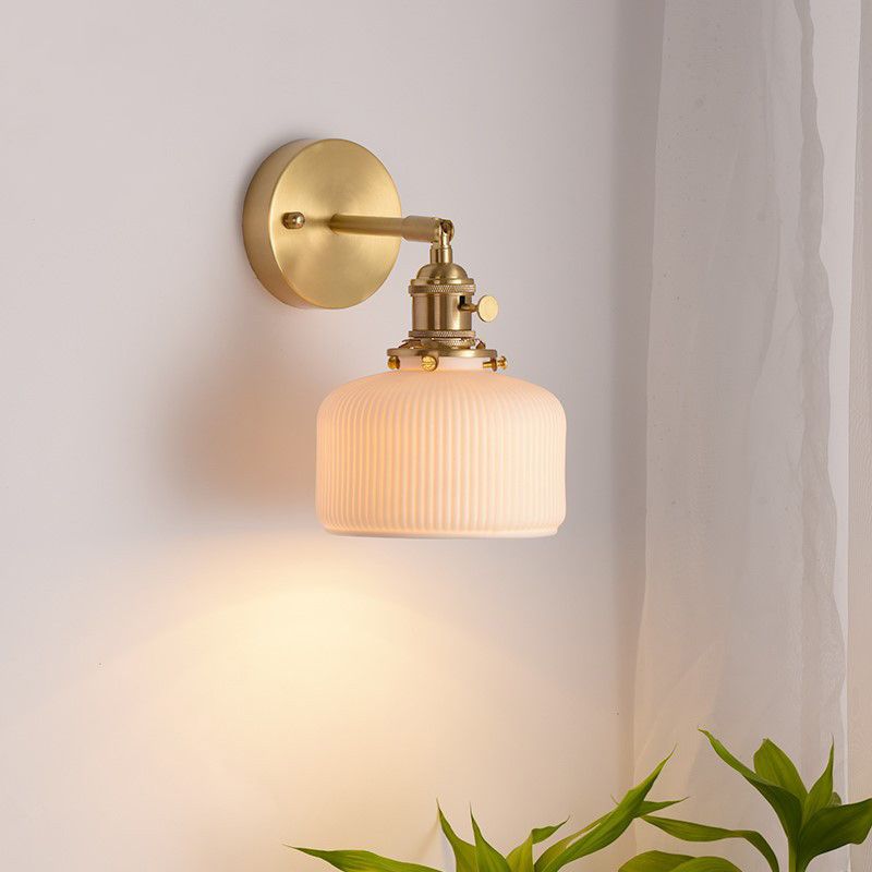 Verrenwren Ceramic Wall Light-Moonnatur