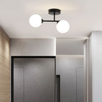 Galdenholm Glass Ceiling Light-Moonnatur