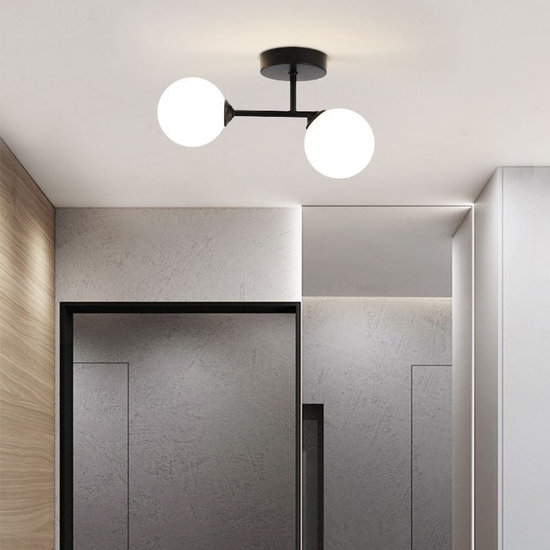 Galdenholm Glass Ceiling Light-Moonnatur