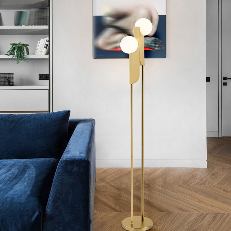 Tildencove Glass Floor Lamp-Moonnatur