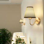 Ferrowfern Fabric Wall Light-Moonnatur