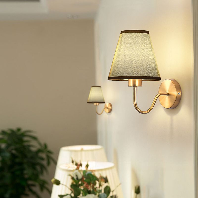 Ferrowfern Fabric Wall Light-Moonnatur