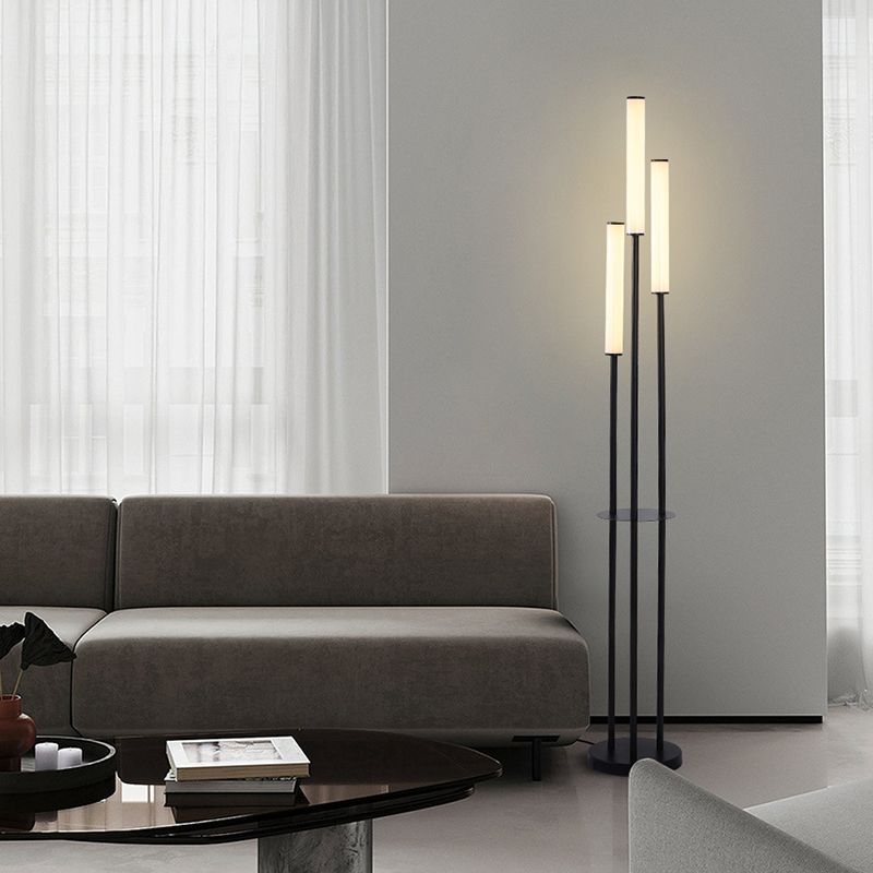 Nardenara Acrylic Floor Lamp-Moonnatur