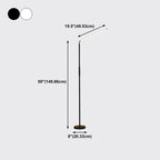 Ainsena Acrylic Floor Lamp-Moonnatur