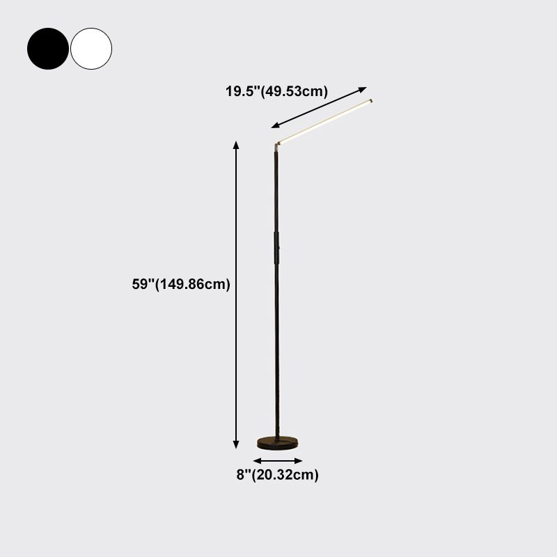 Ainsena Acrylic Floor Lamp-Moonnatur
