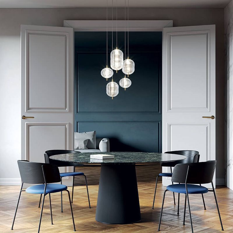 Woldeneth Glass Pendant Light-Moonnatur