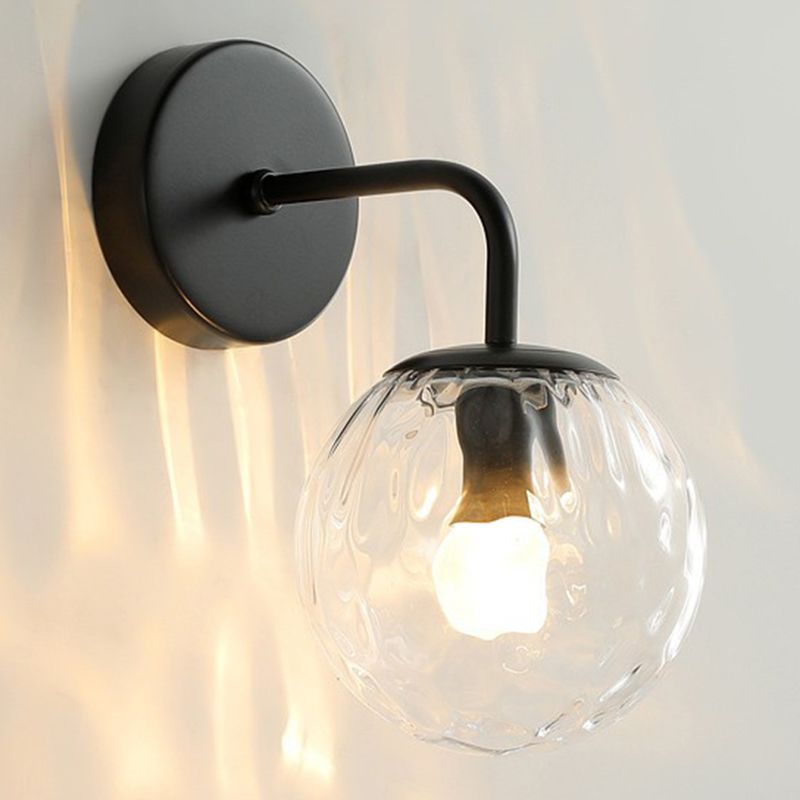 Gildenfern Glass Wall Light-Moonnatur