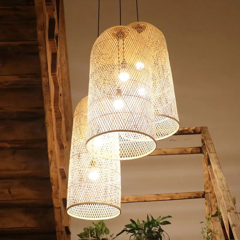 Selvenden Bamboo Pendant Light-Moonnatur
