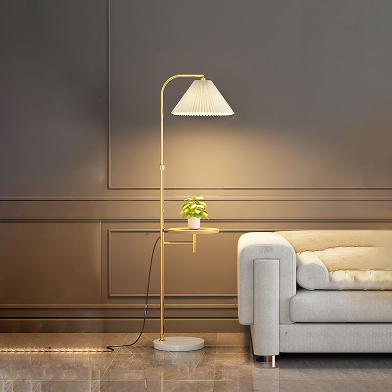 Corenenis Fabric Floor Lamp-Moonnatur