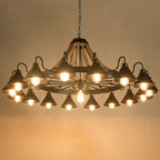 Fendelfern Metal Chandelier-Moonnatur