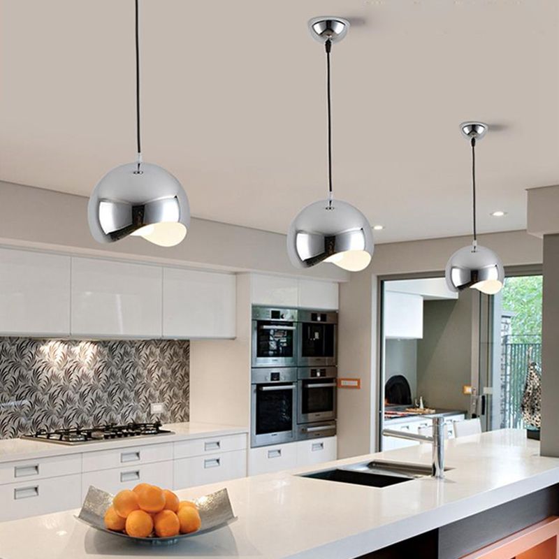 Cohen Nordic Globe Pendant Light, Metal, Kitchen Island - Neutralighting