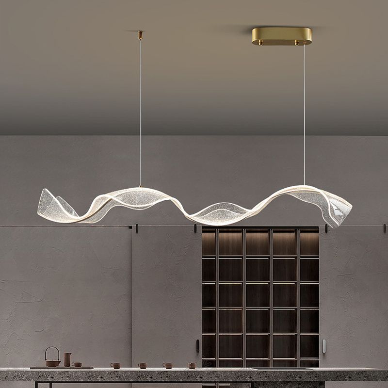 Savenbrook Acrylic Pendant Light-Moonnatur