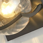 Garnelfield Glass Wall Light-Moonnatur