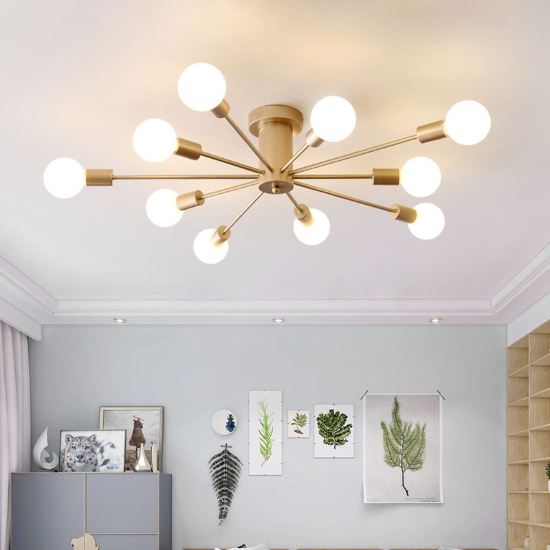 Marvenonna Metal Ceiling Light-Moonnatur