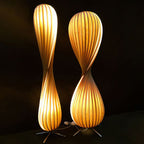 Faldenhaven Wood Floor Lamp-Moonnatur