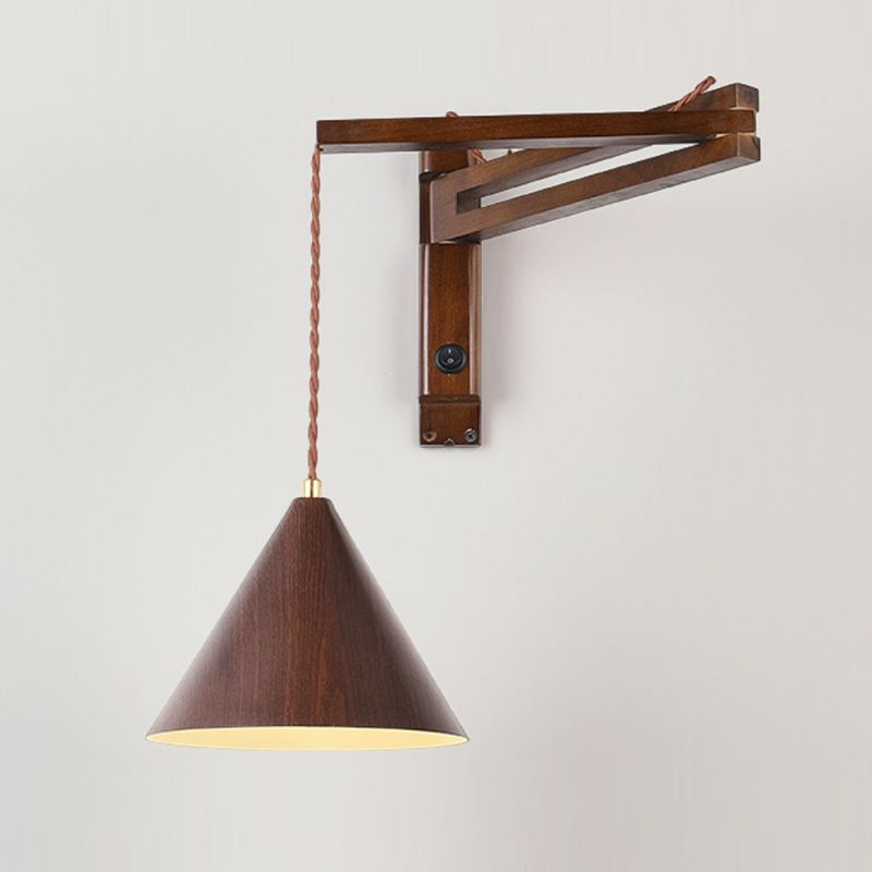 Kenrenenna Wood Wall Light-Moonnatur