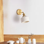 Verrenwren Ceramic Wall Light-Moonnatur