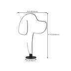 Aberaria Acrylic Floor Lamp-Moonnatur
