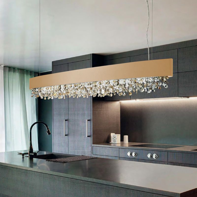 Nardenelis Crystal Pendant Light-Moonnatur