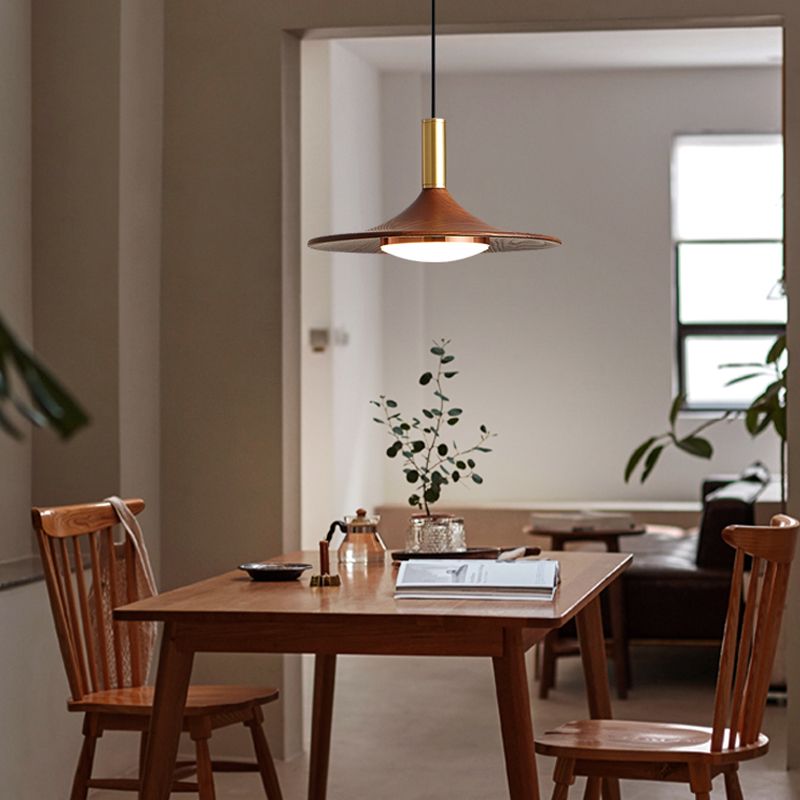 Caldenora Wood Pendant Light-Moonnatur