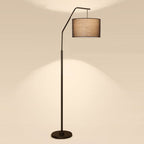 Norreleris Fabric Floor Lamp-Moonnatur