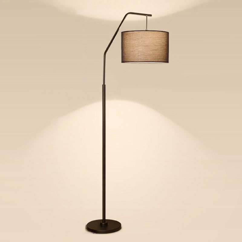 Norreleris Fabric Floor Lamp-Moonnatur